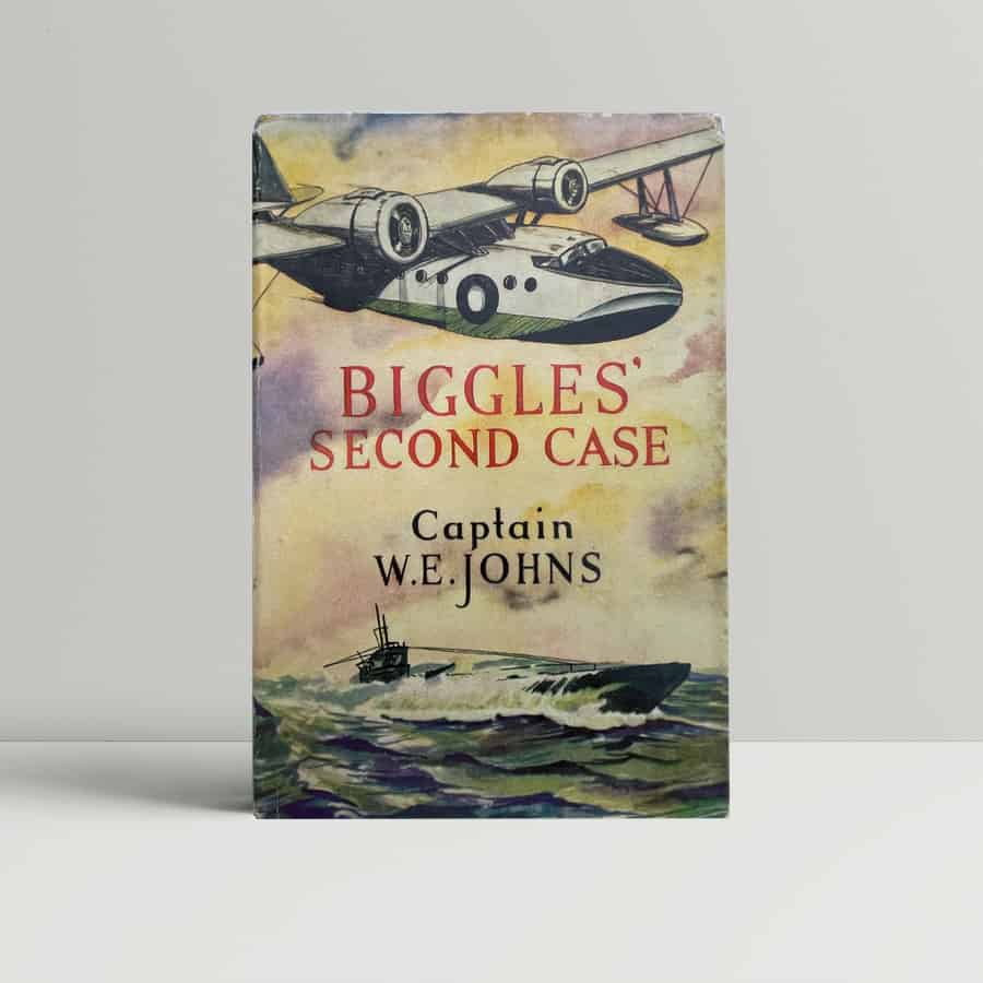 we johns biggles second case first edition1 1