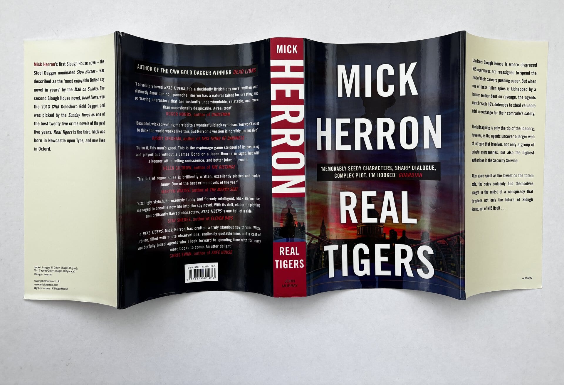 mick herron real tigers first edition4