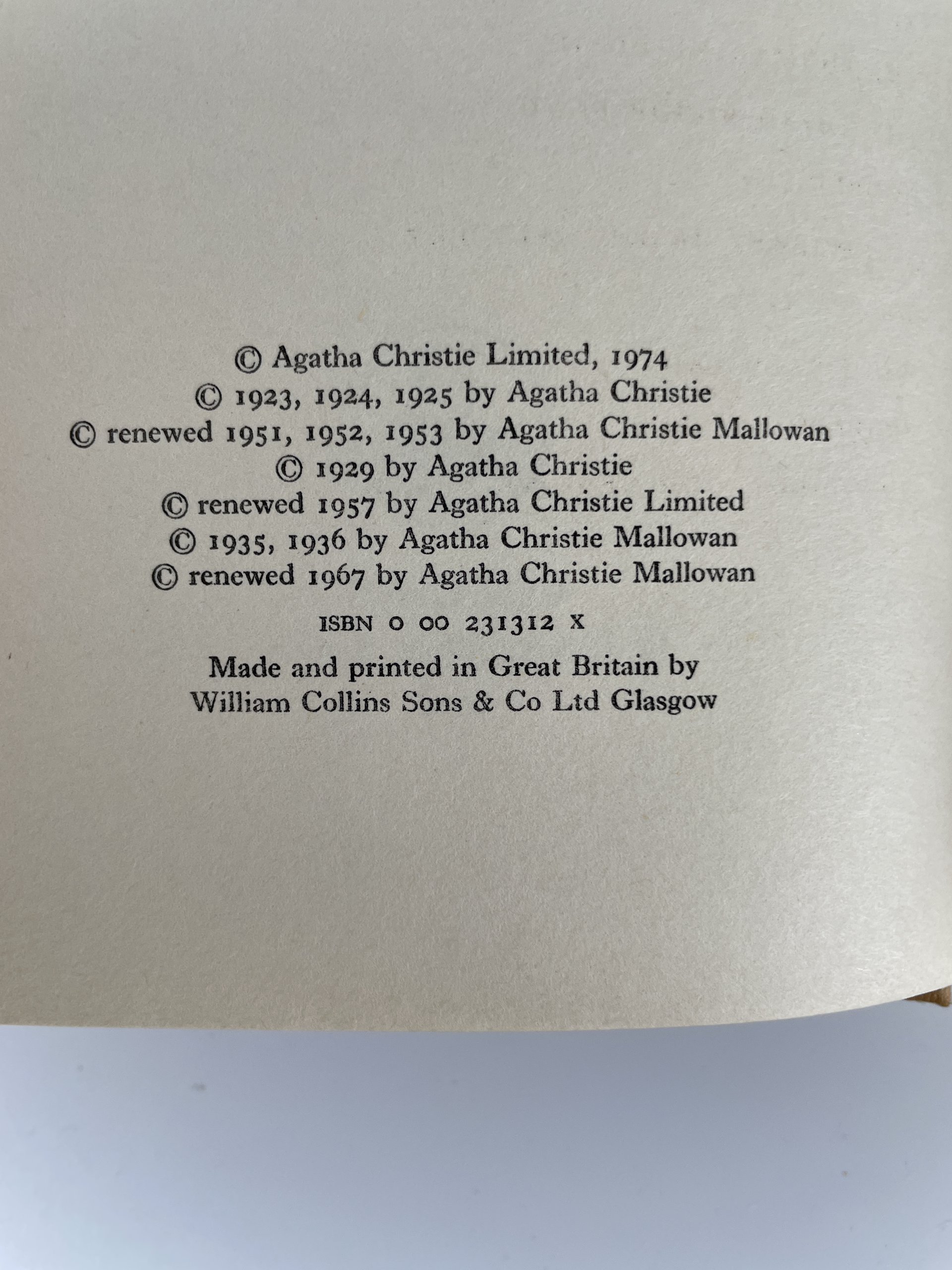 agatha christie poirots early cases first ed signed pic3