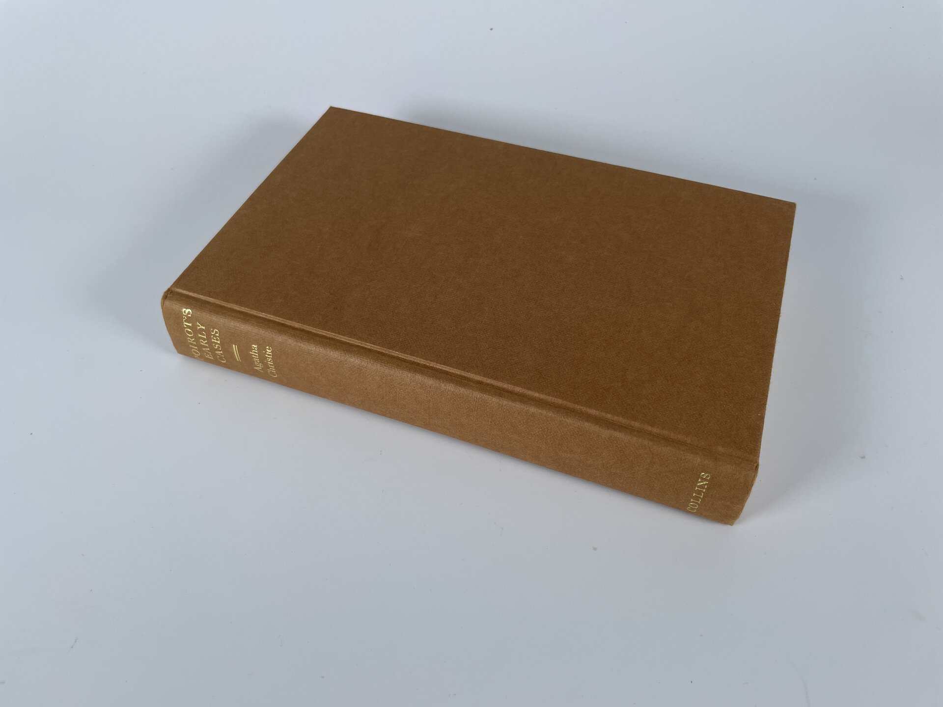 agatha christie poirots early cases first ed signed pic4