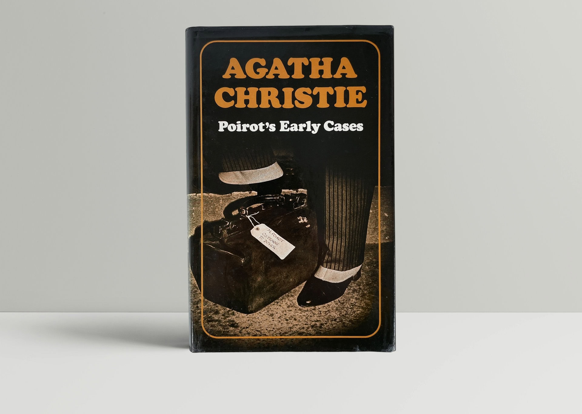 agatha christie poirots early cases first ed signed pic1