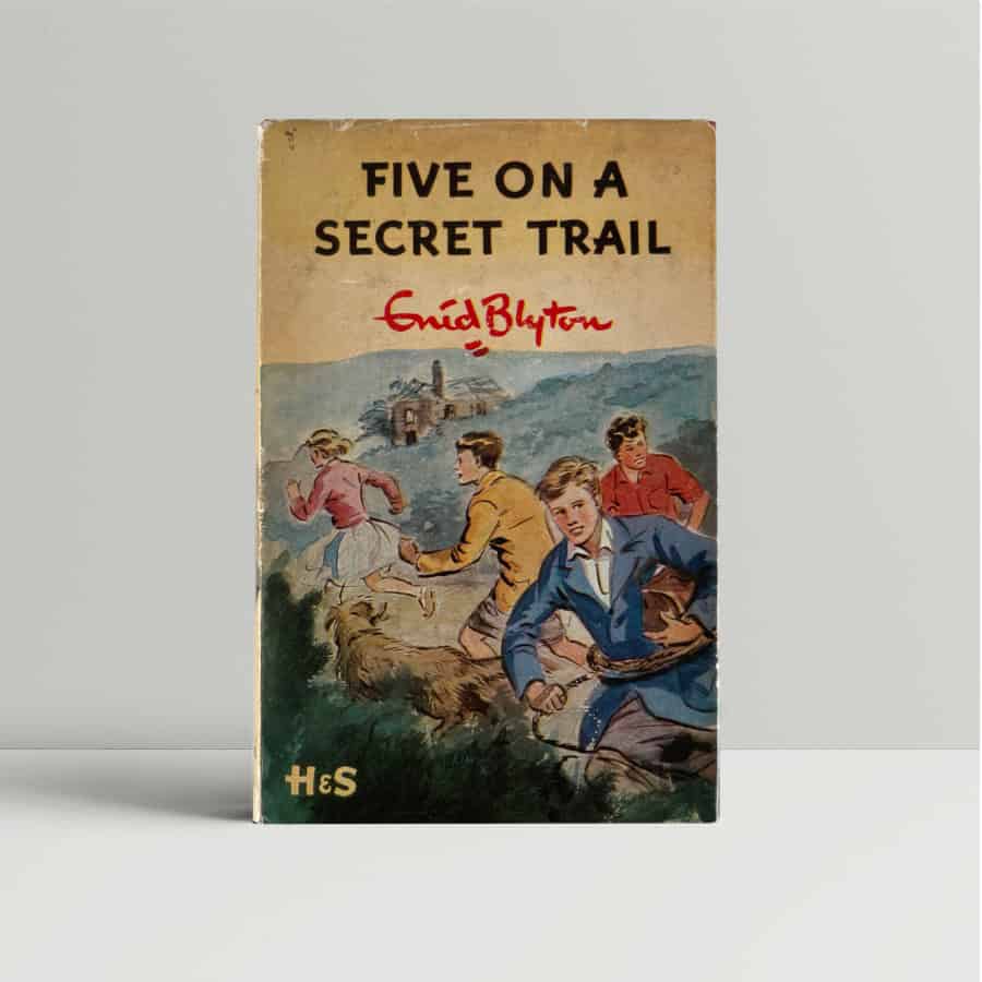 enid blyton five on a secret trail first 1