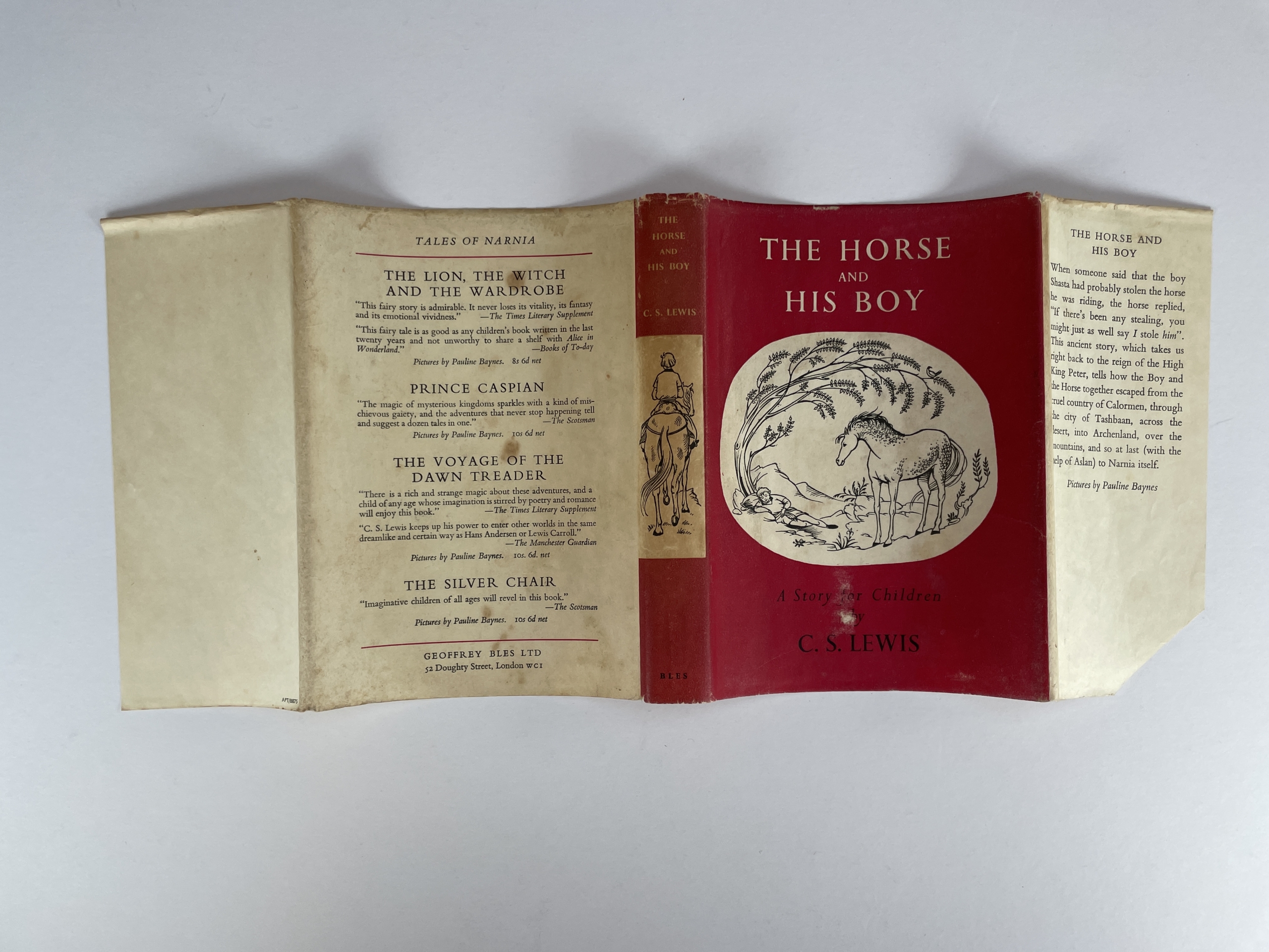 cs lewis the horse and his boy first edition4