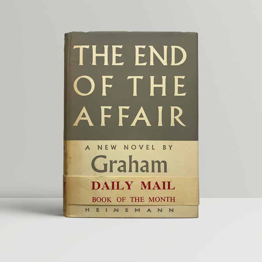 graham greene the end of the affair first edition1