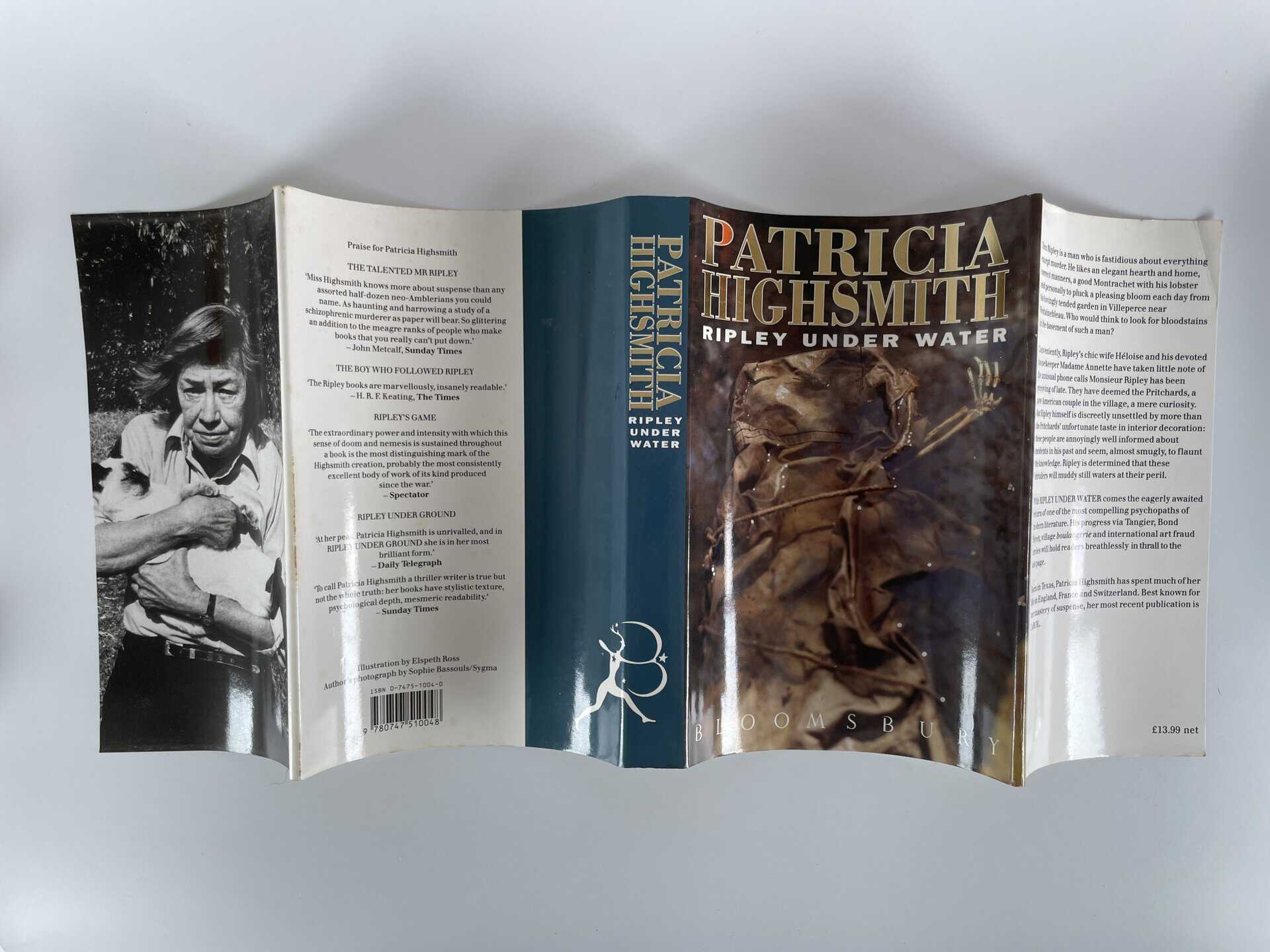 patricia highsmith ripley under water signed first 5