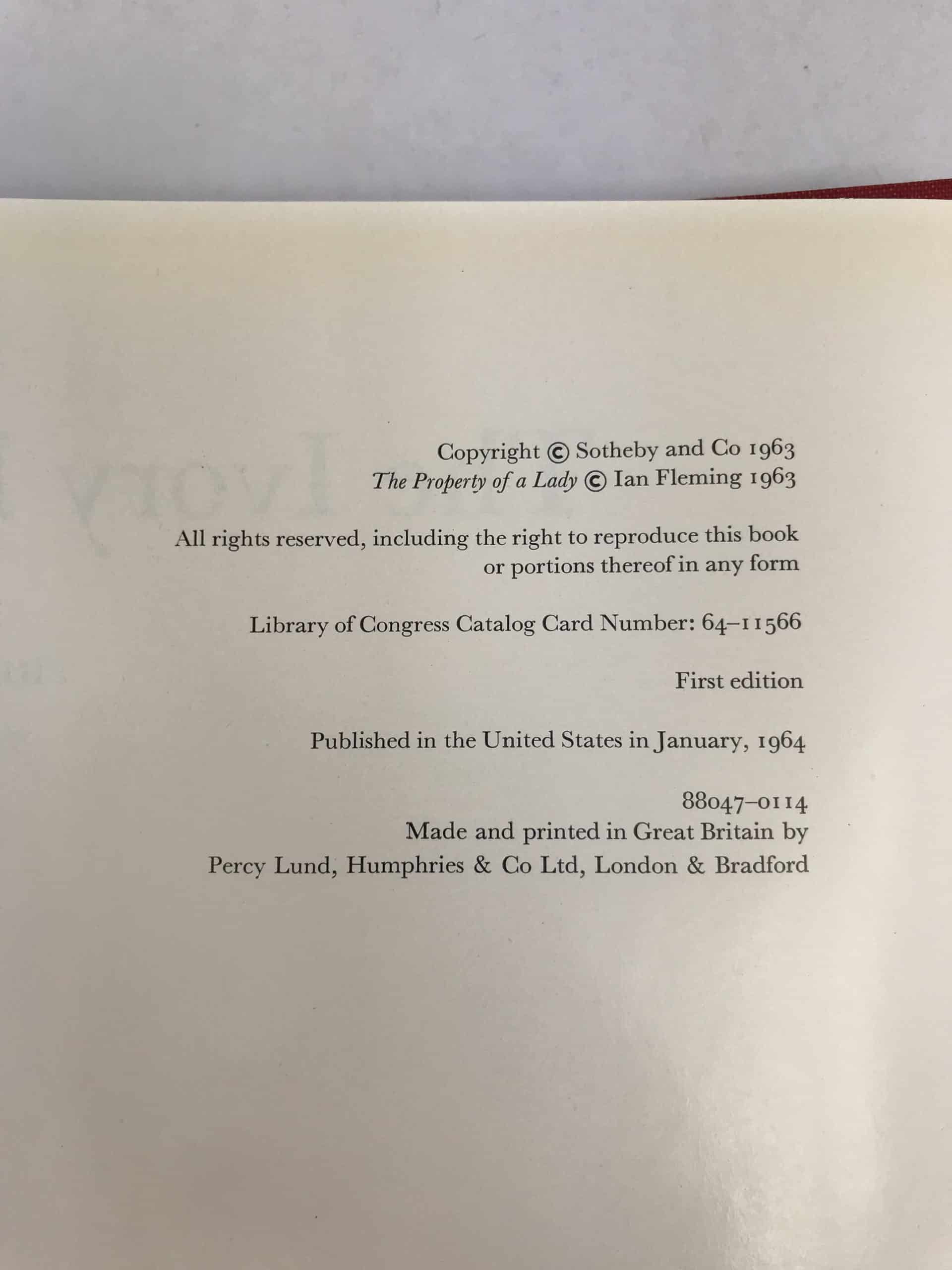 ian fleming the ivory hammer first ed2