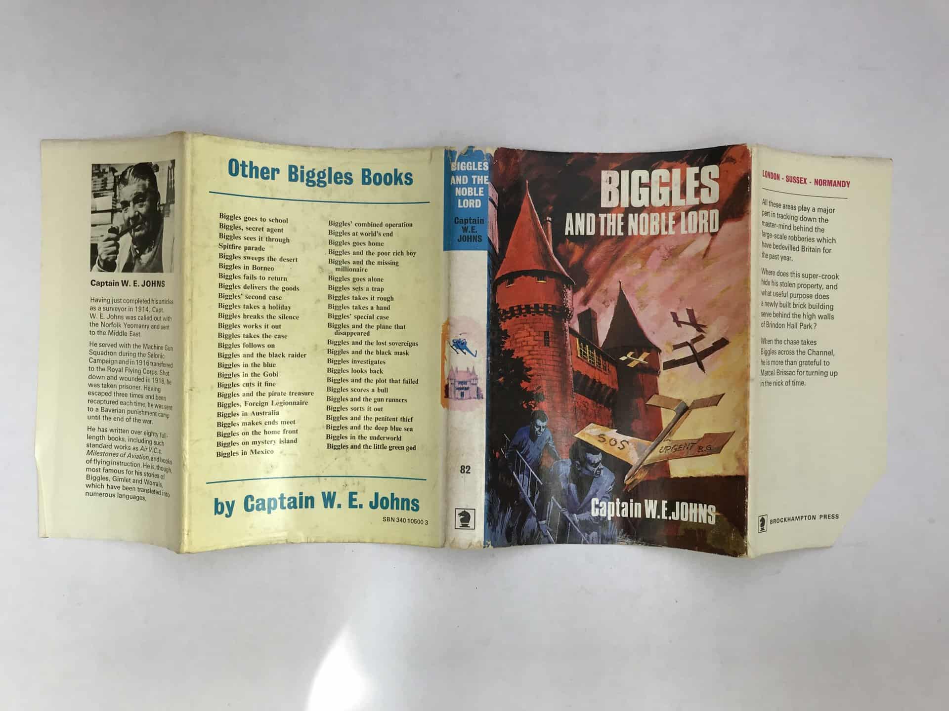 we johns biggles and the noble lord first ed4