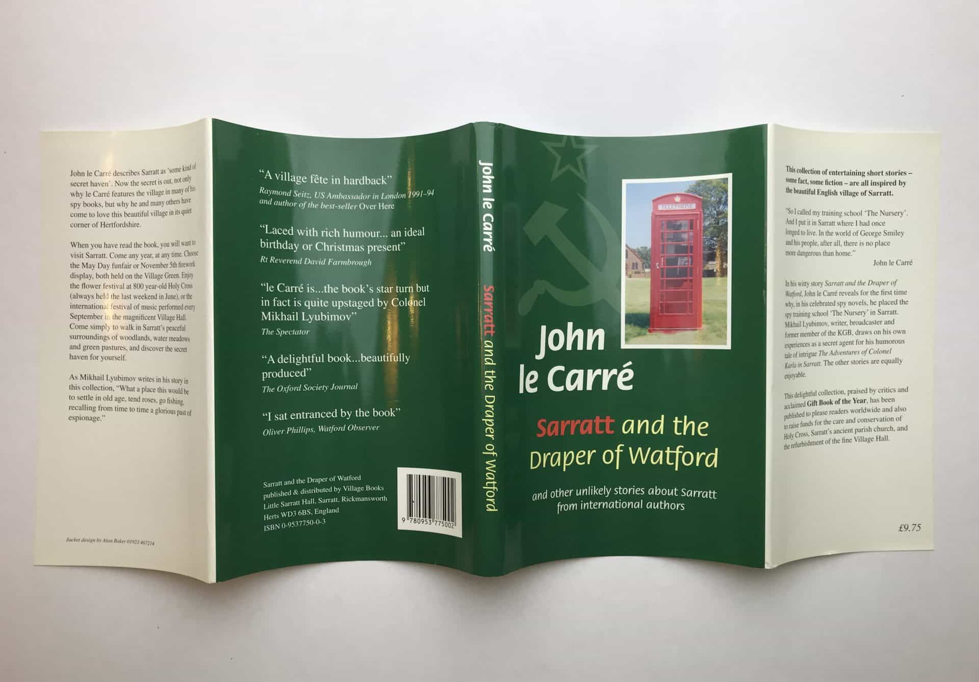 john le carre sarratt and the draper of watford double wrapper signed3