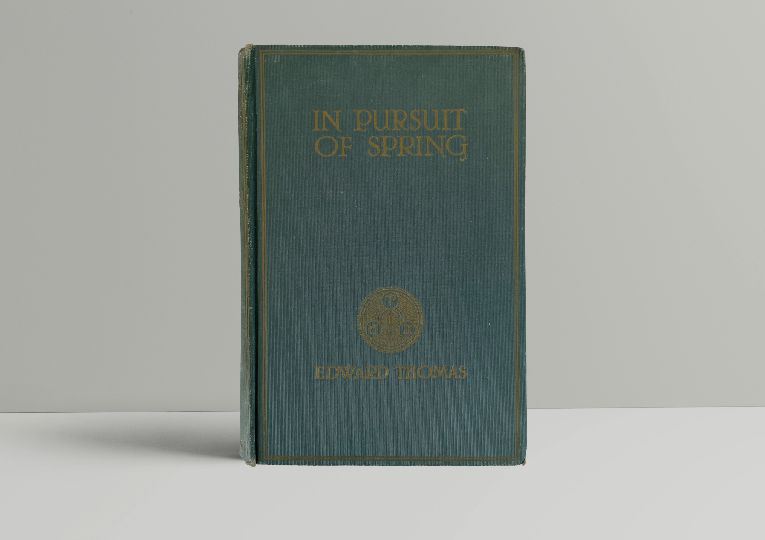 edward thomas in pursuit of spring first ed1