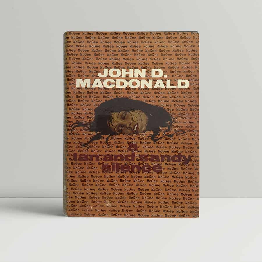 john d macdonald a tan and sandy silence 1st ed1