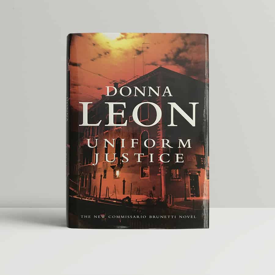 donna leon uniform justice signed first1