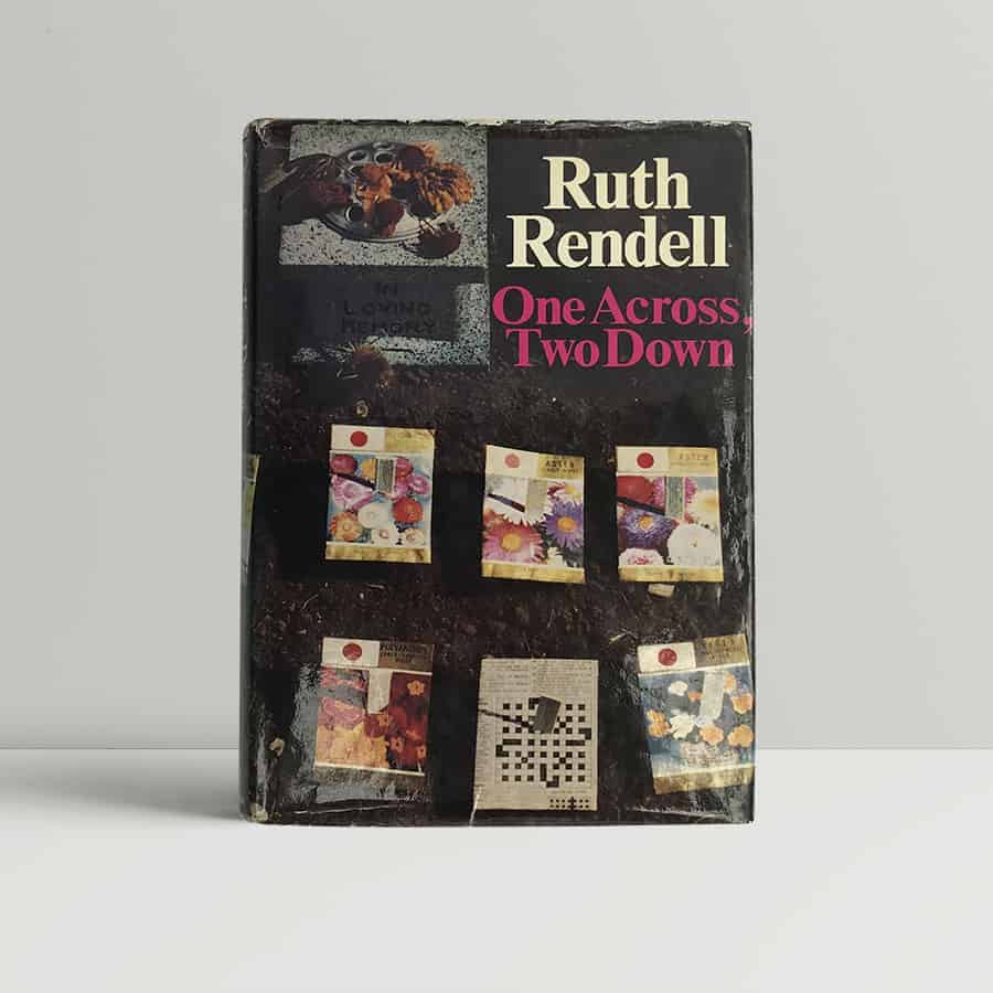 ruth rendell one across two down first ed1