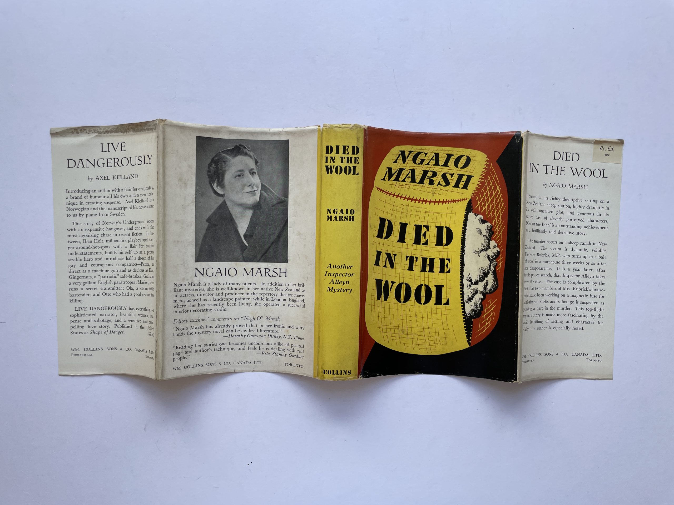 Ngaio Marsh - Died In The Woold - First Edition 1945 - Image 4