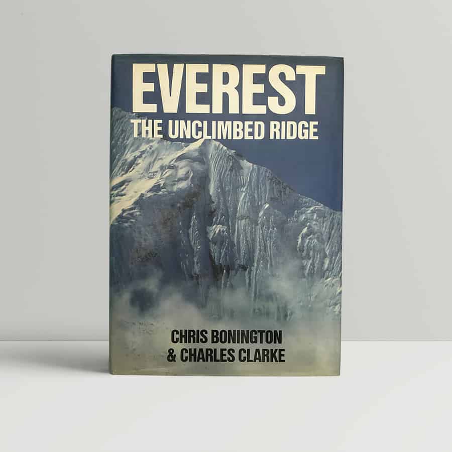 chris bonnington everest the unclimbed ridge signed 1
