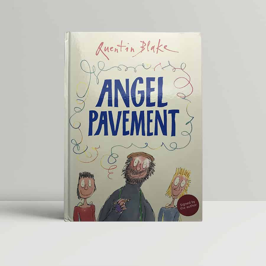 quentin blake angel pavement signed first1