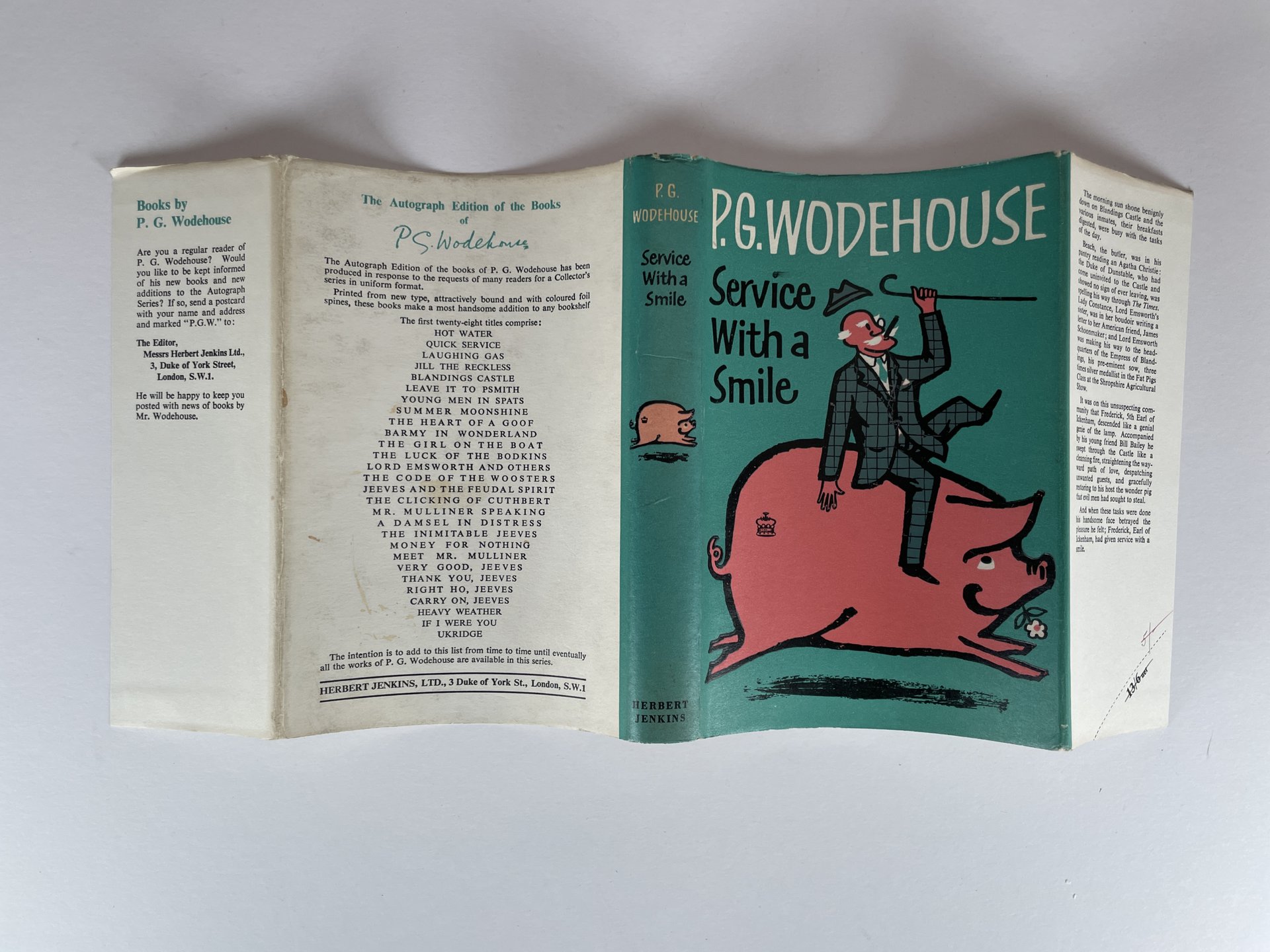 pg wodehouse service with a smile firstedi4