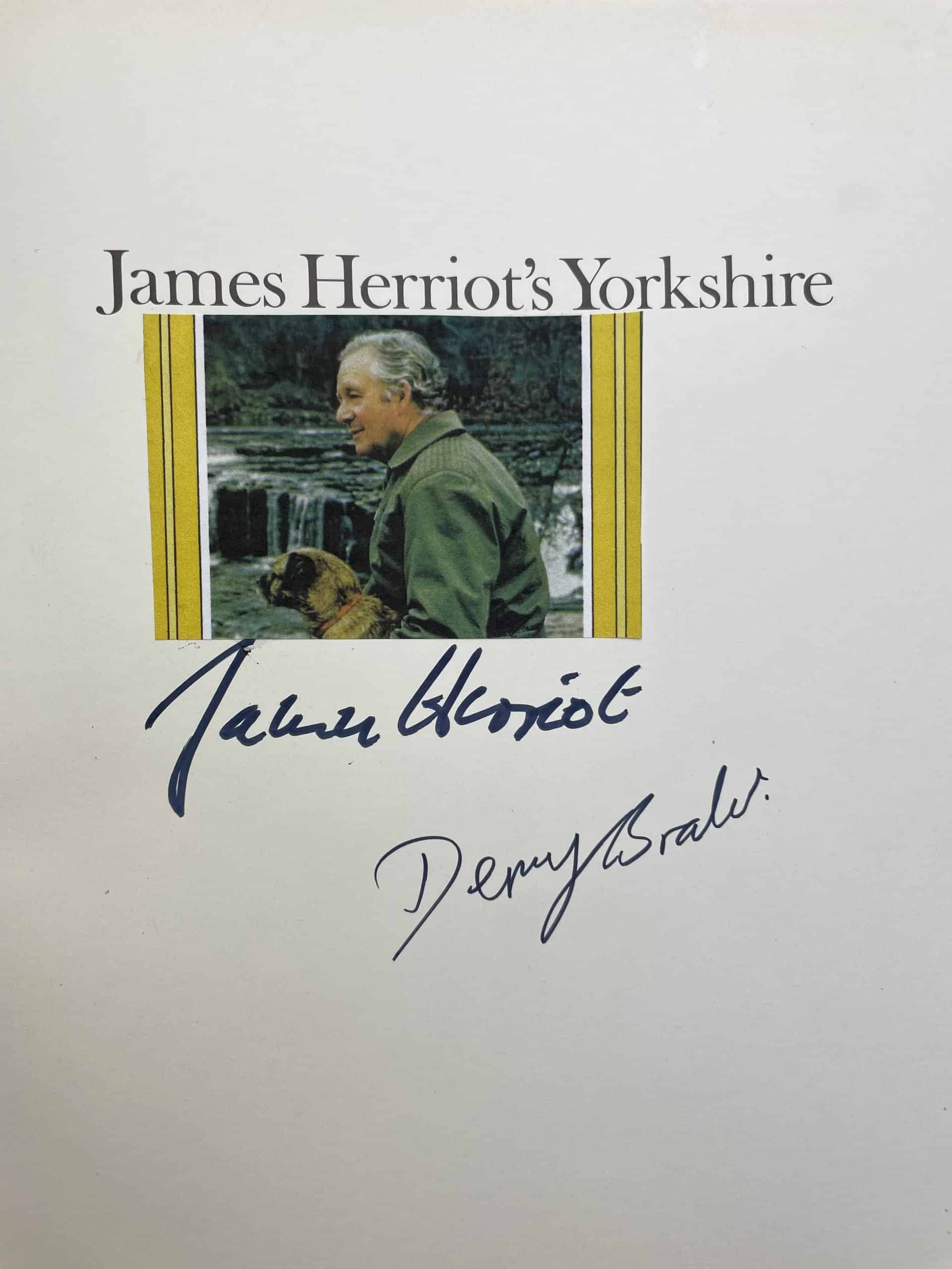 james herriots yorkshire double signed2