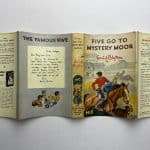 enid blyton five go to mystery moor first edition4