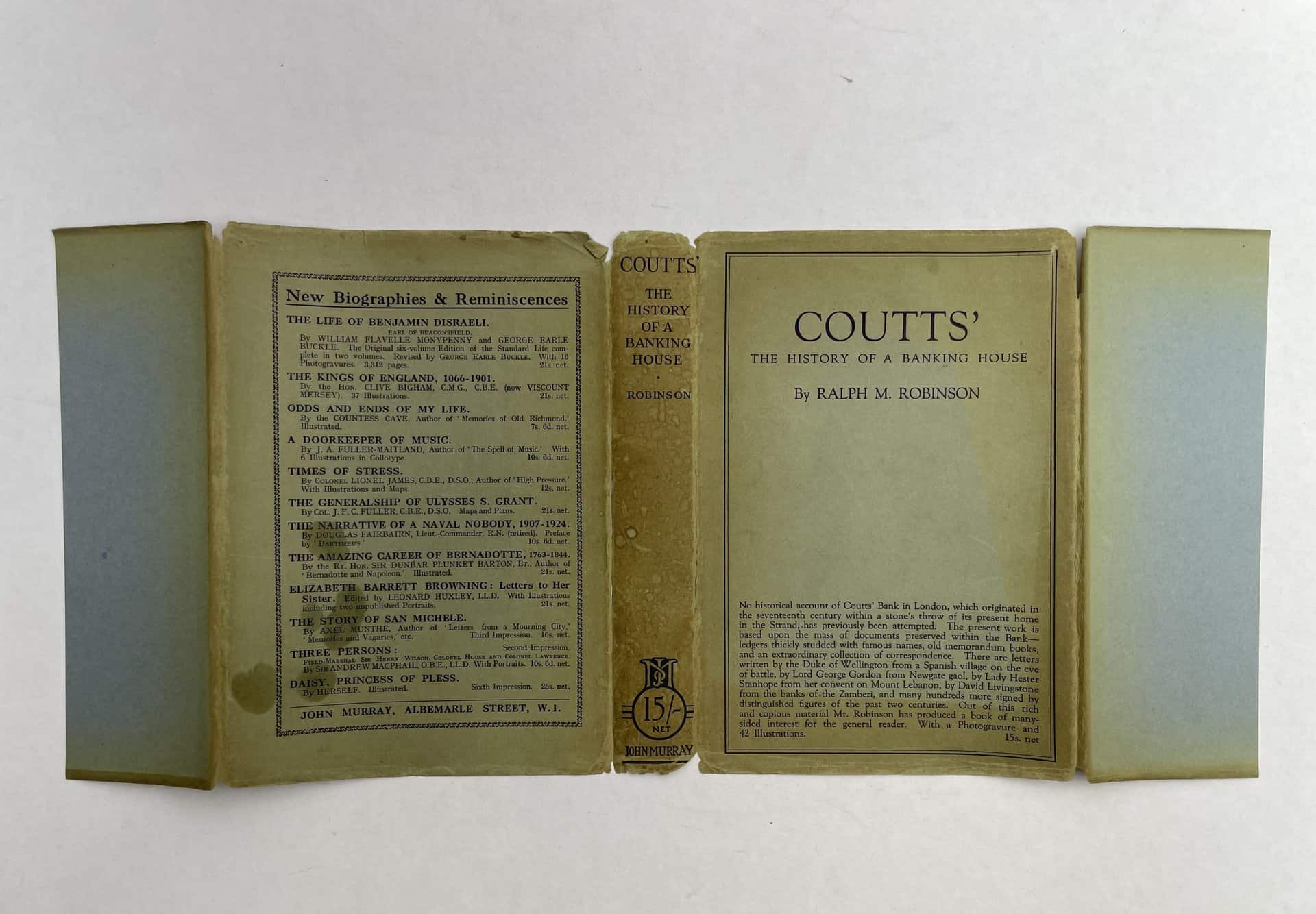 ralph m robinson cotts signed first ed5