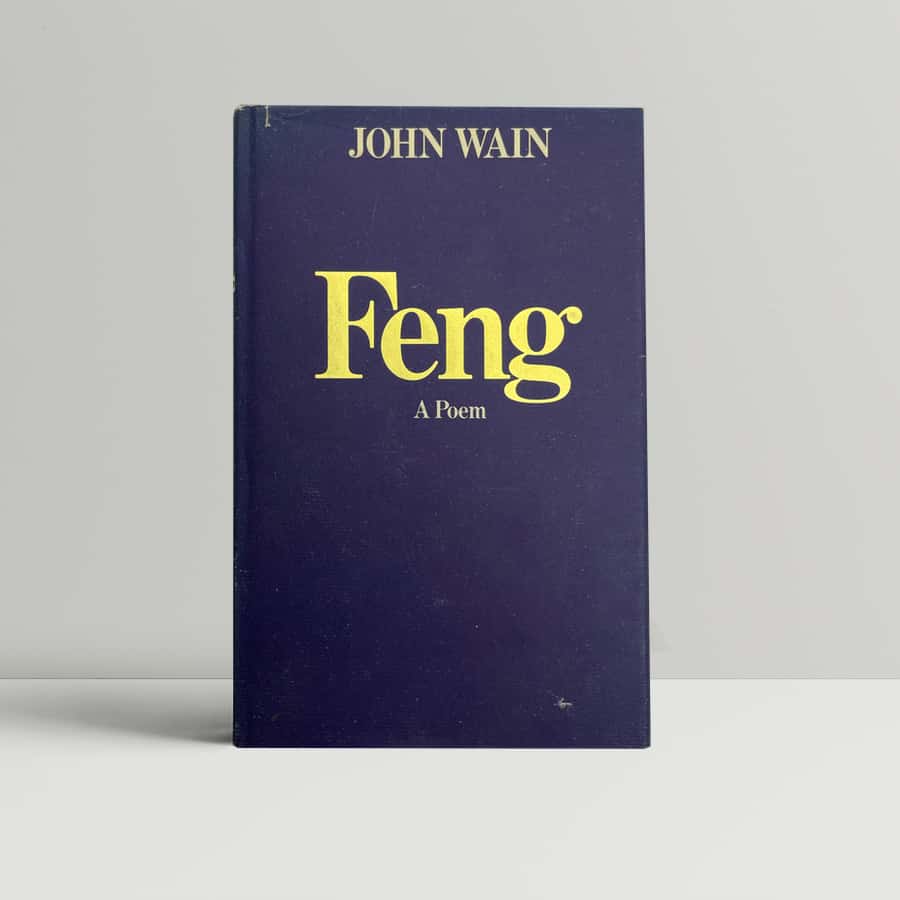 john wain feng signed first edition1