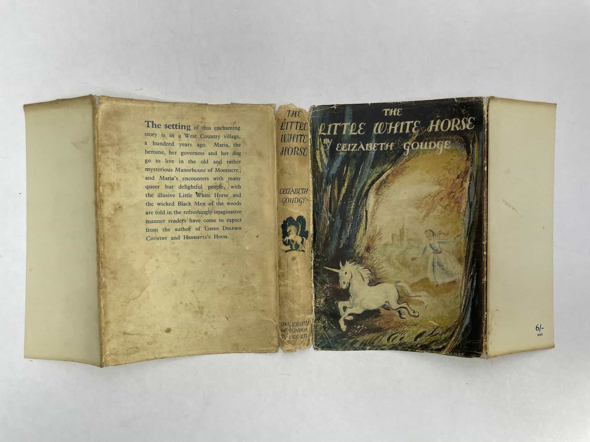 elizabeth goudge the little white horse first ed4