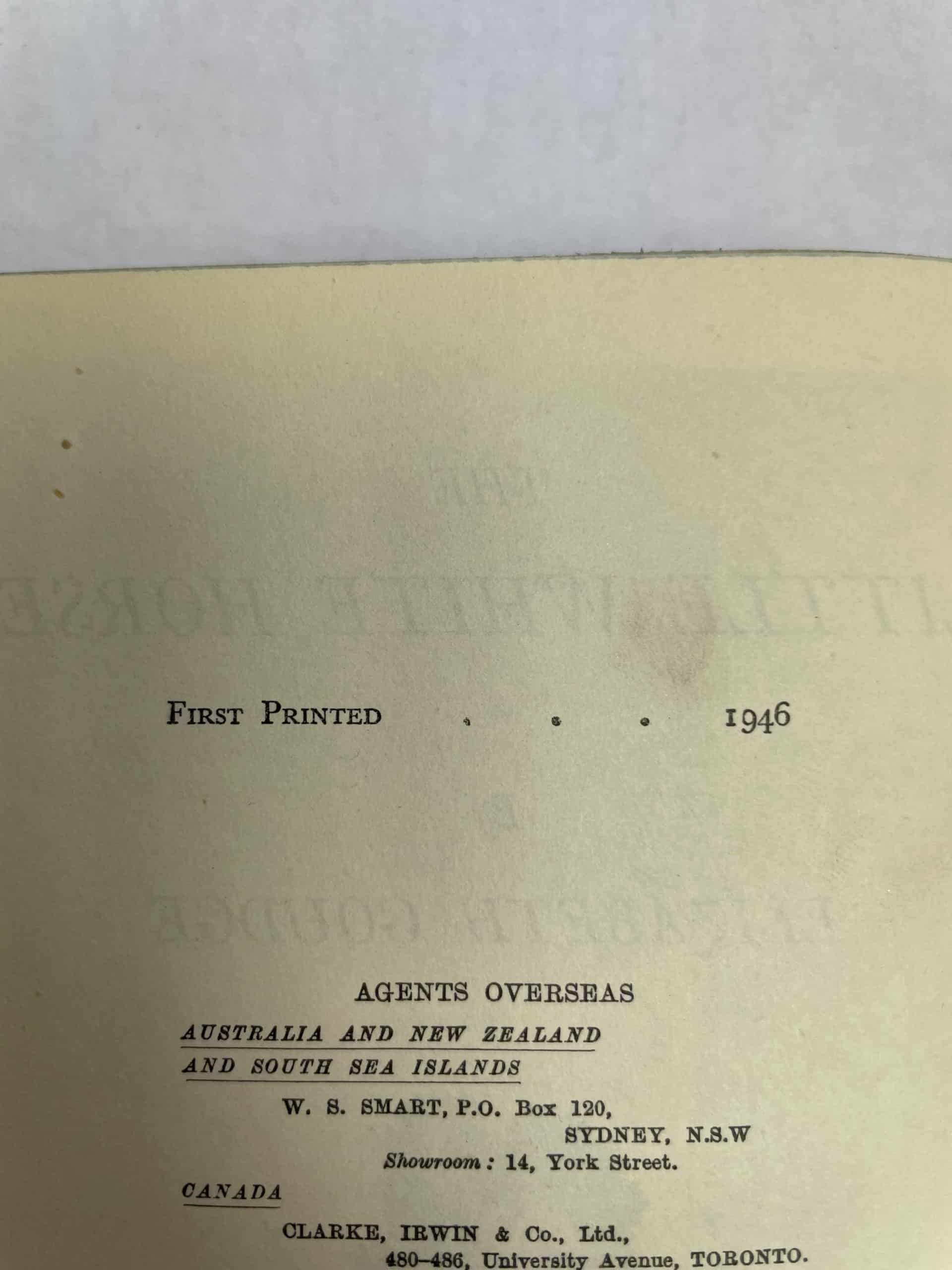 elizabeth goudge the little white horse first ed2