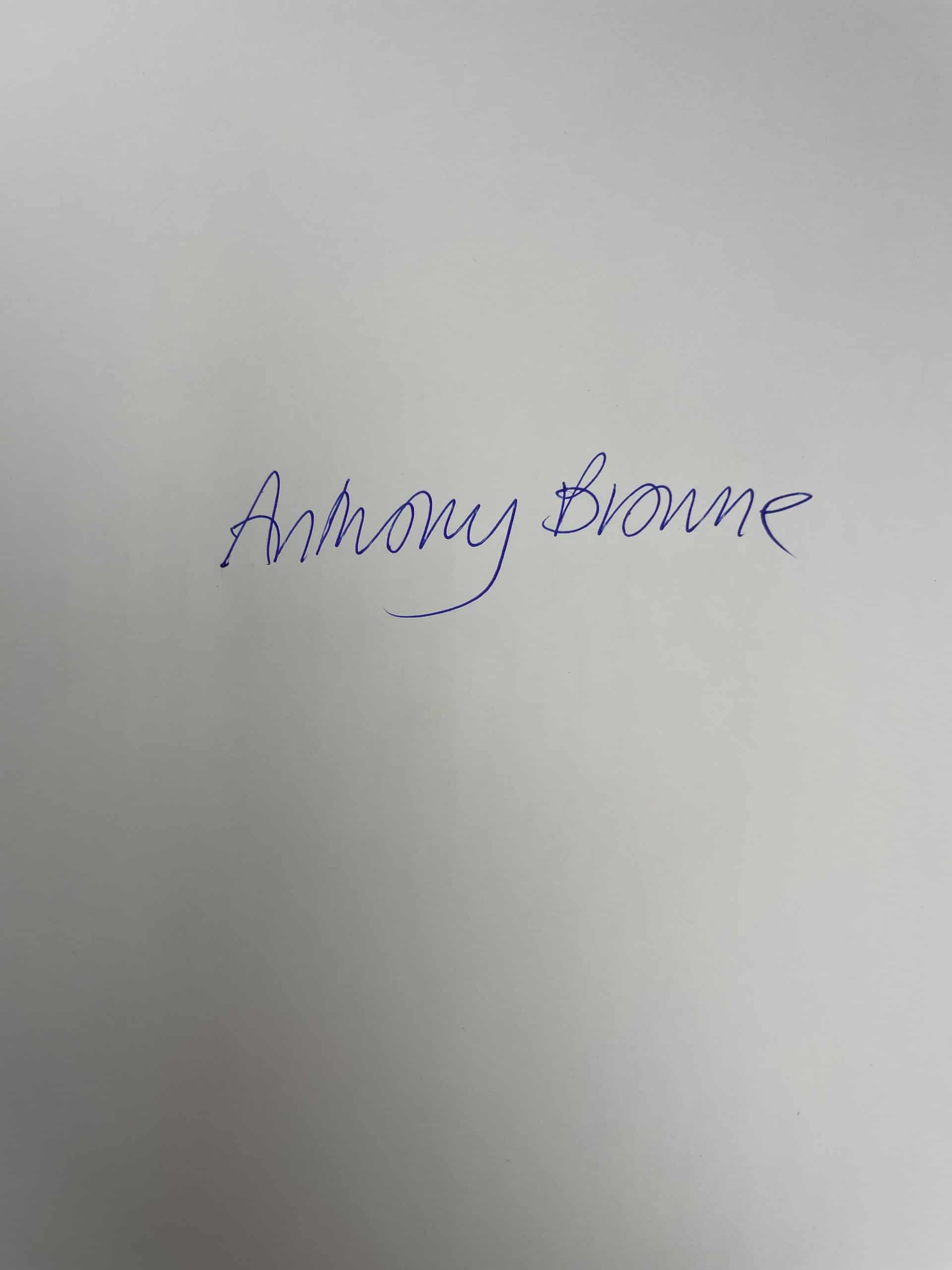 anthony browne voices in the park signed first edition2