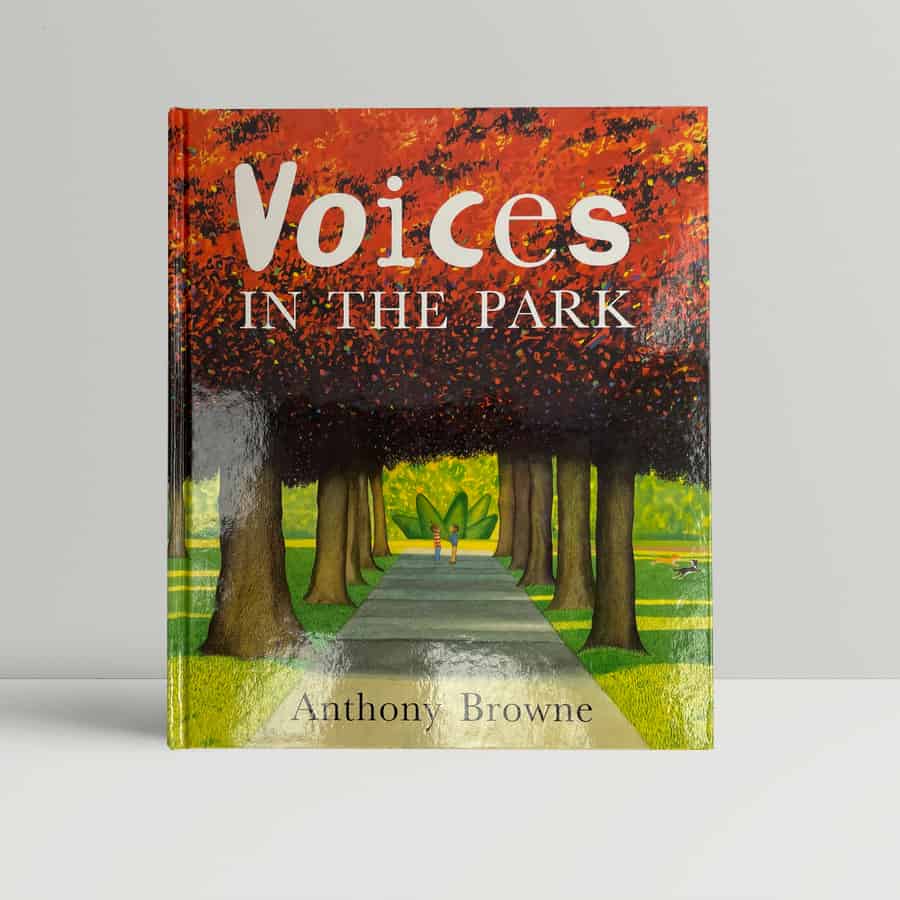 anthony browne voices in the park signed first edition1