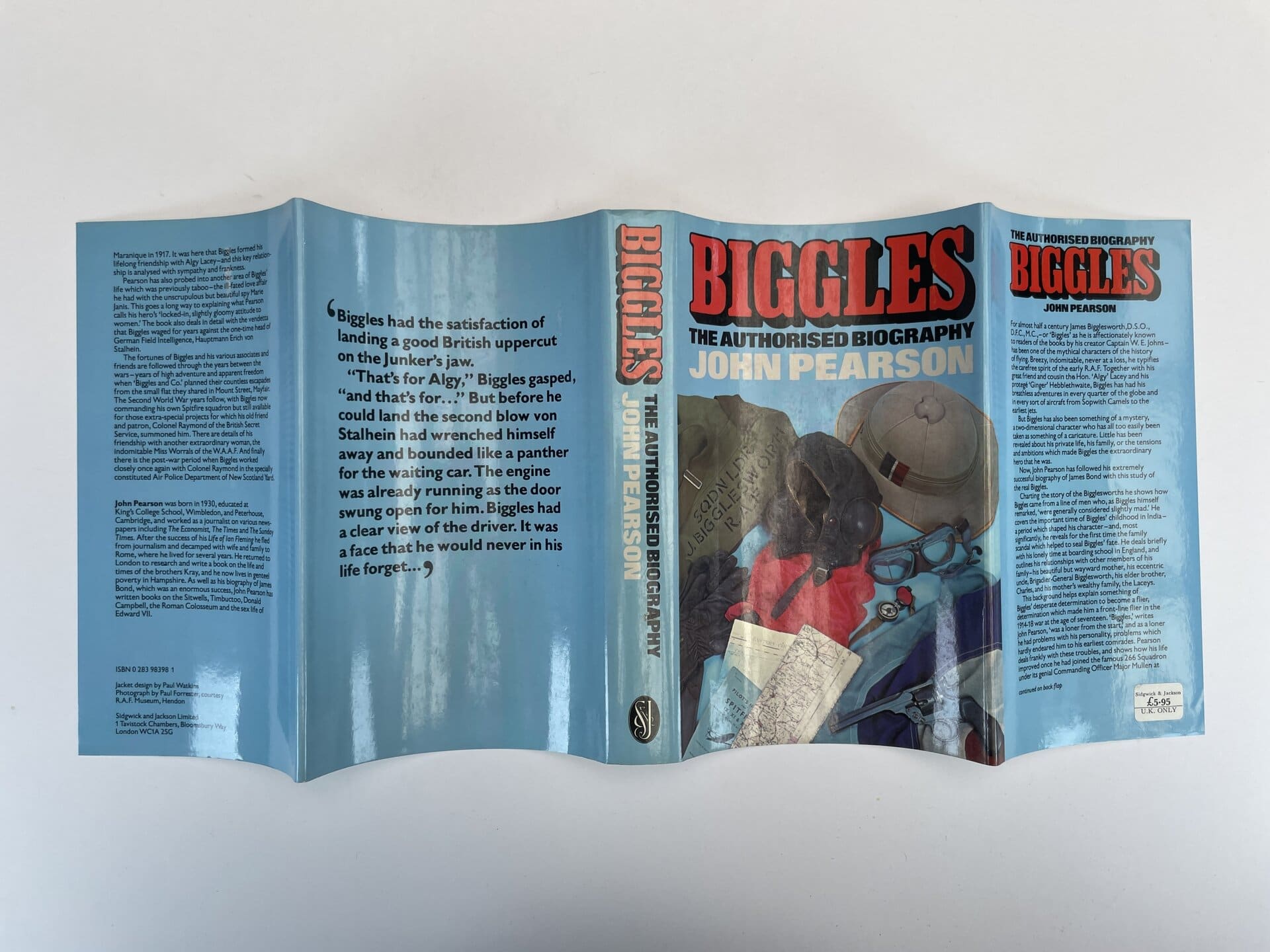 john pearson biggles first edition4