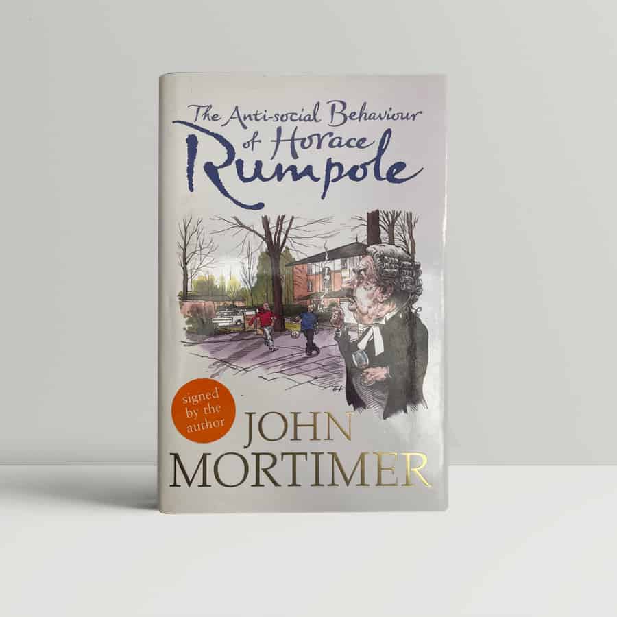 john mortimer the anti social behaviour of horace rumpole signed 1