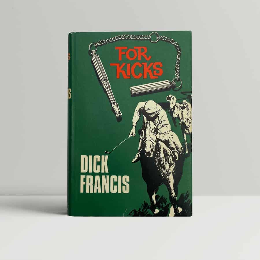 dick francis for kicks signed first ed1