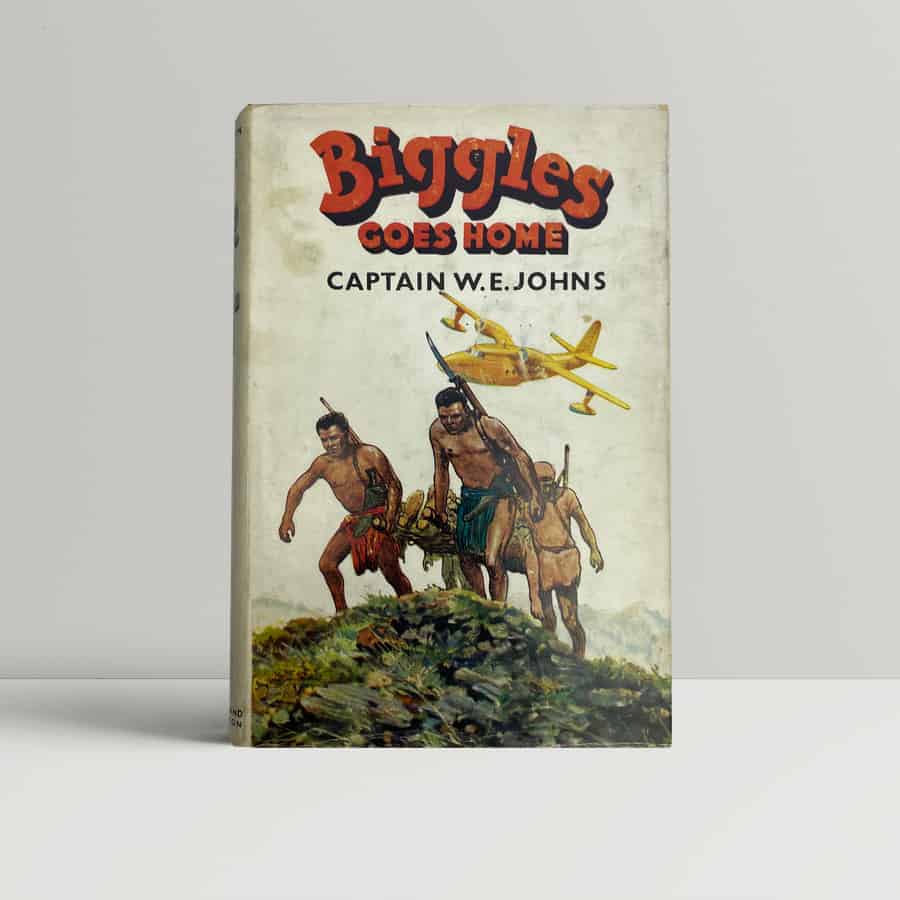 we johns biggles goes home first ed1
