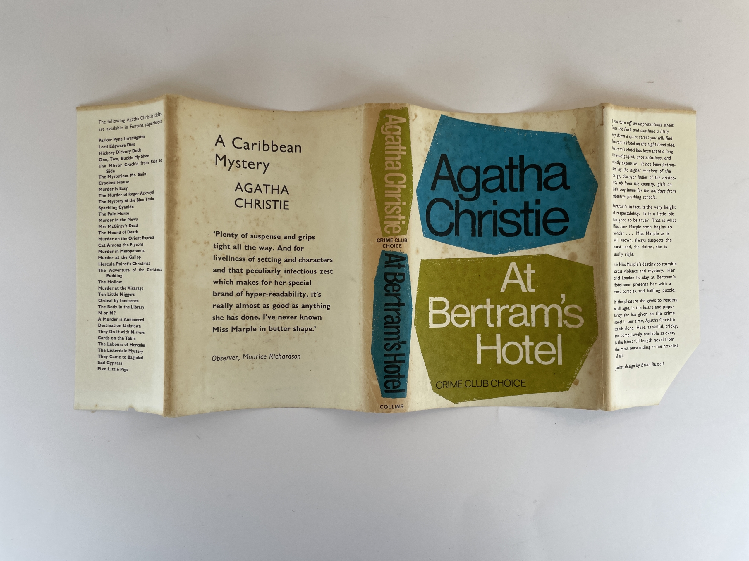 agatha christie at bertrams hotel 1st edition4