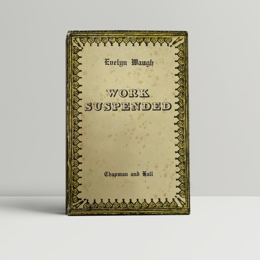 evelyn waugh work suspended first 1