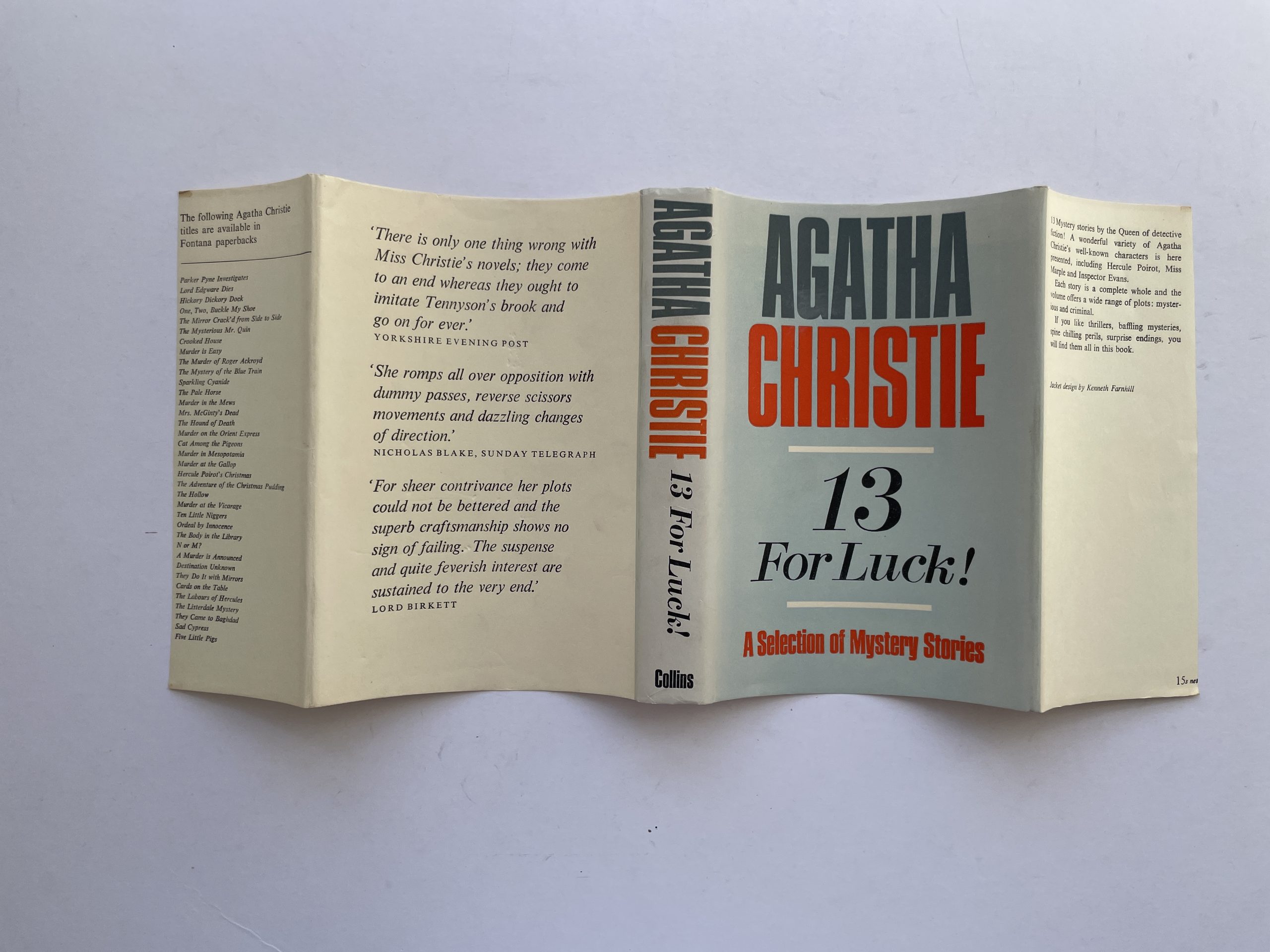 Agatha Christie - 13 For Luck! - First Edition 1966 - Image 4