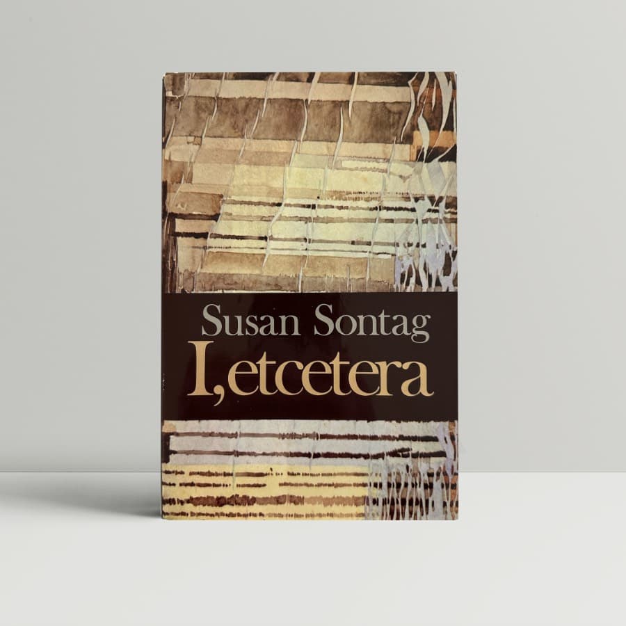 susan sontang i etcetera signed first ed1