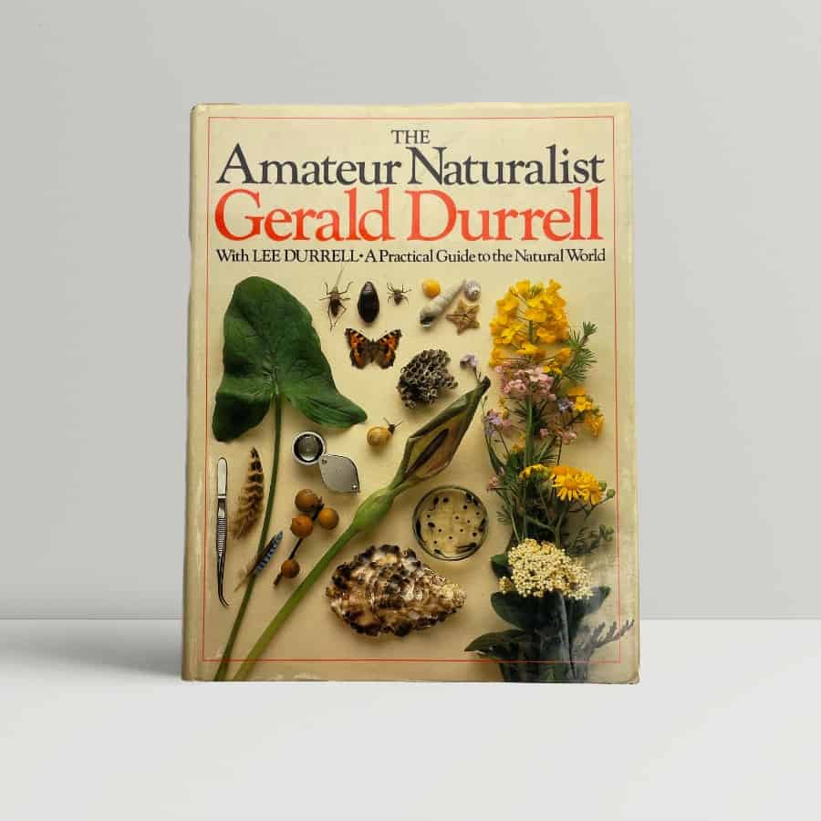 gerald durrell the amateur naturalist first ed1