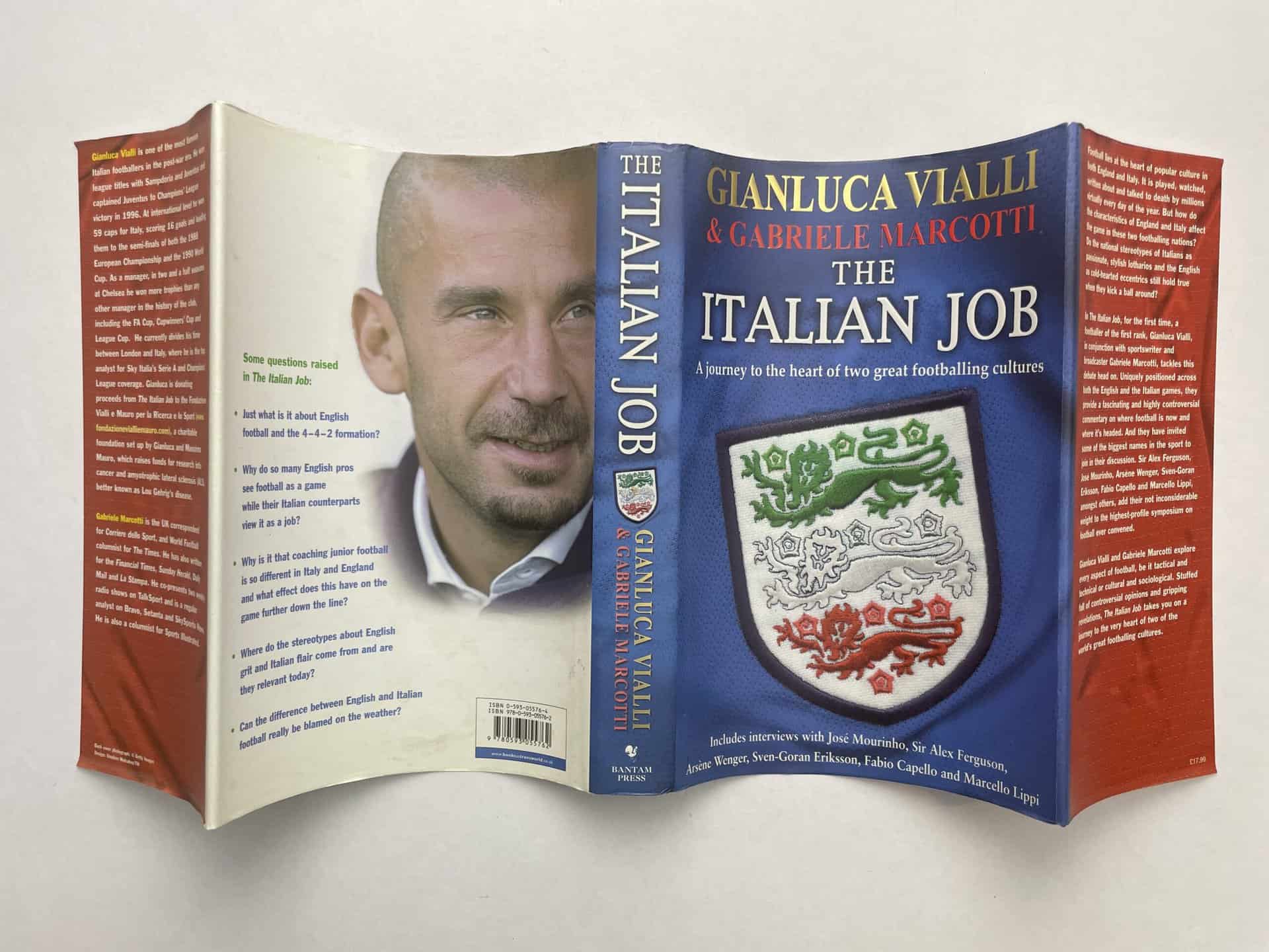gianluca vialli the italian job signed first ed5