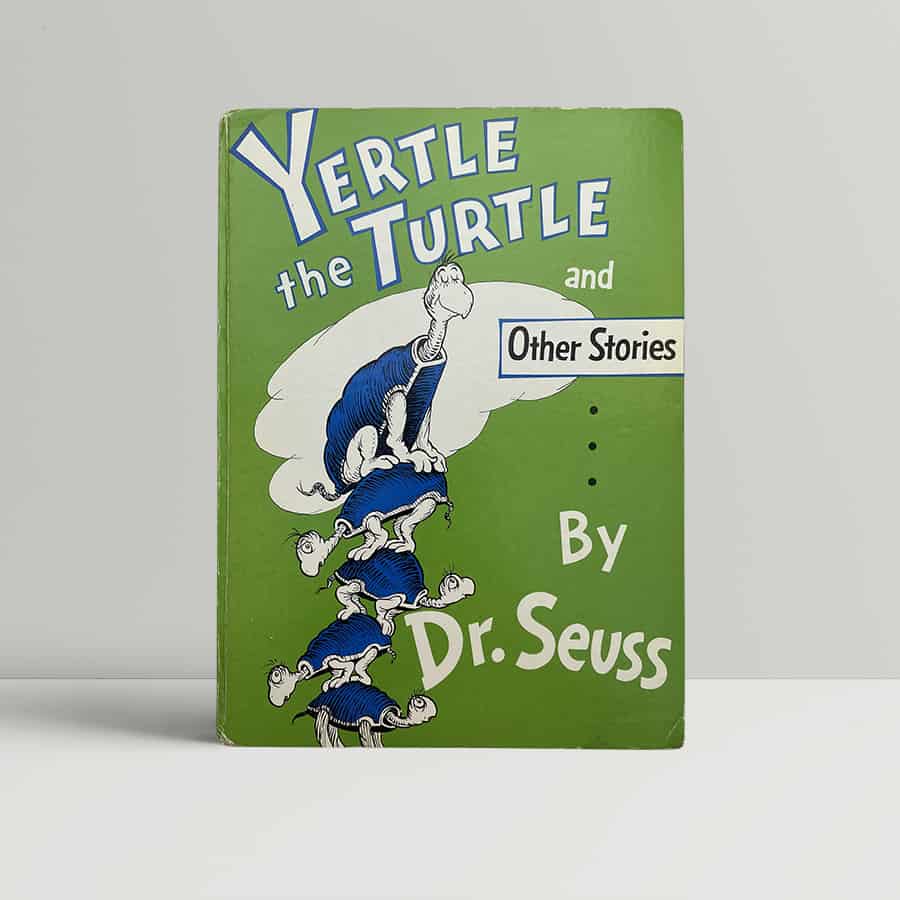 dr seuss yertle the turtle first edition1