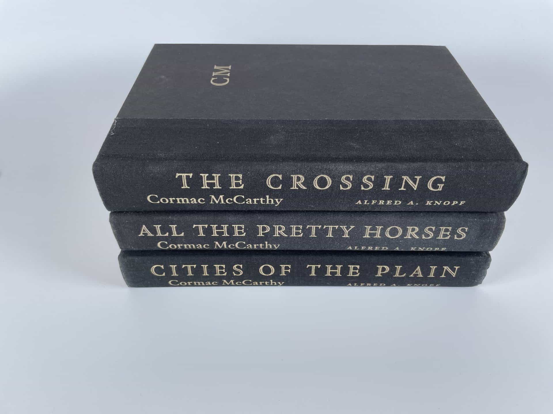 cormac mccarthy border trilogy first us editions5