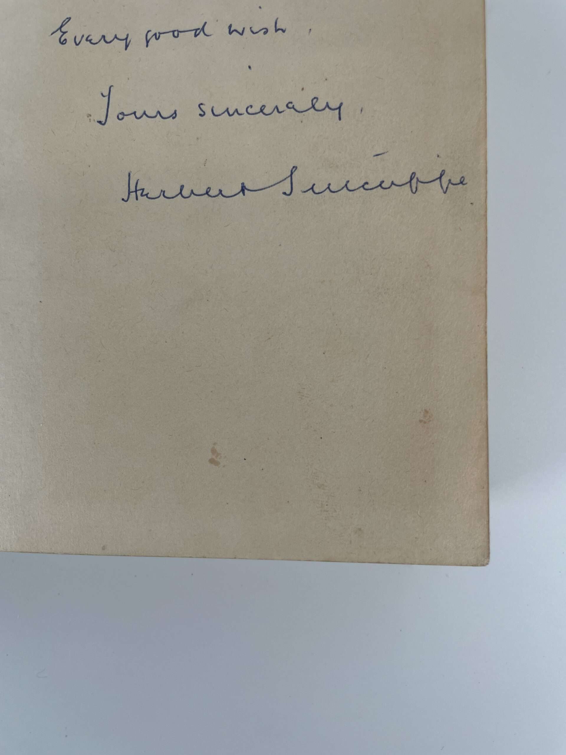 for england and yorkshire herbert sutcliffe signed first2