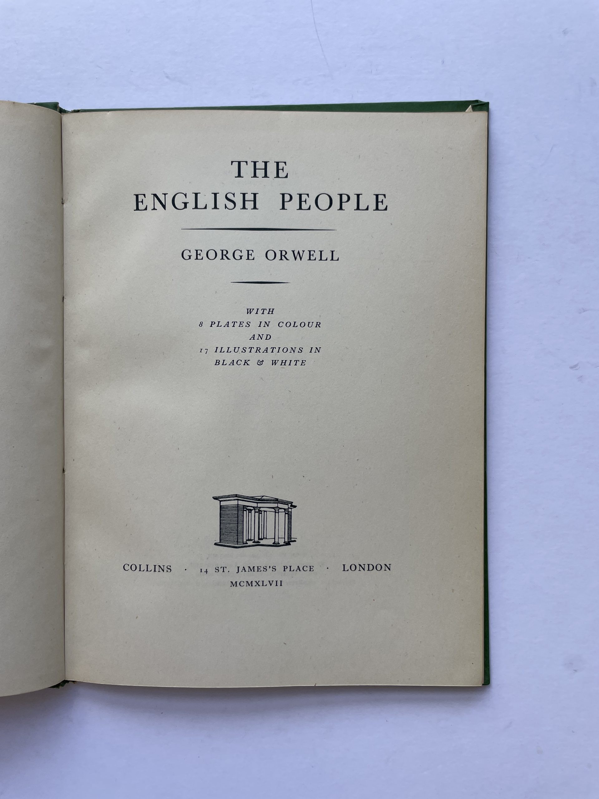 George Orwell - The English People - First Edition 1947 - Image 2