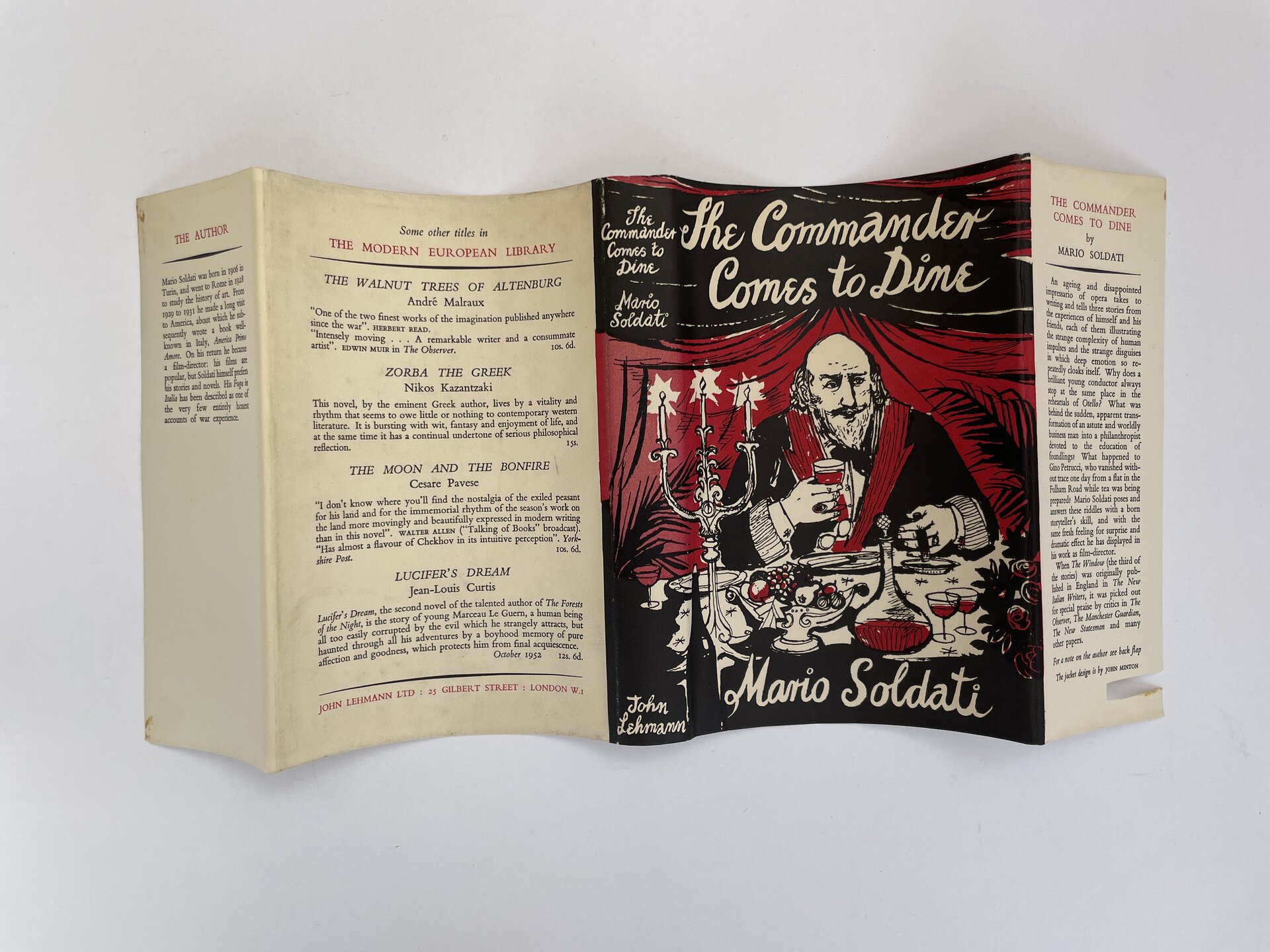 mario soldati the commander comoes to dine first edition4