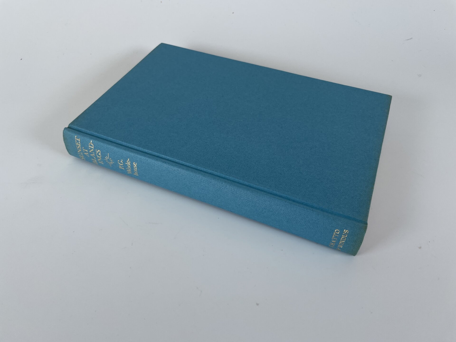 pg wodehouse sunset at blandings first ed3