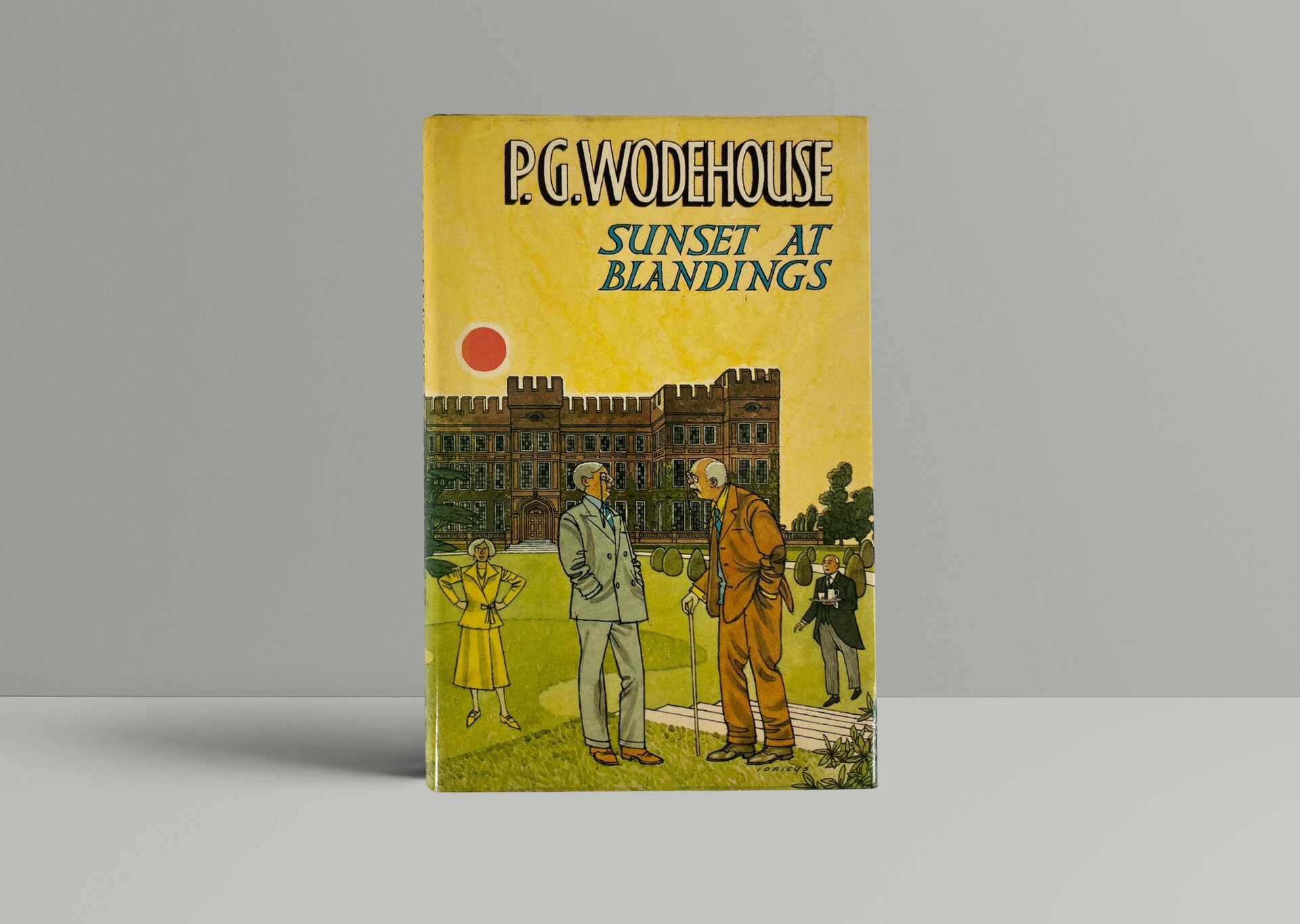 pg wodehouse sunset at blandings first ed1