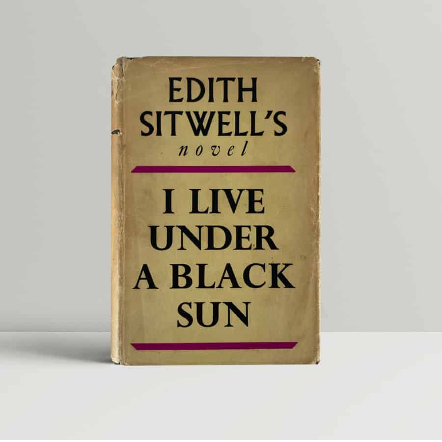 edith sitwell i live under a black sun first ed1
