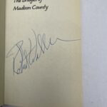 robert james waller the bridges of maddison county twice signed3