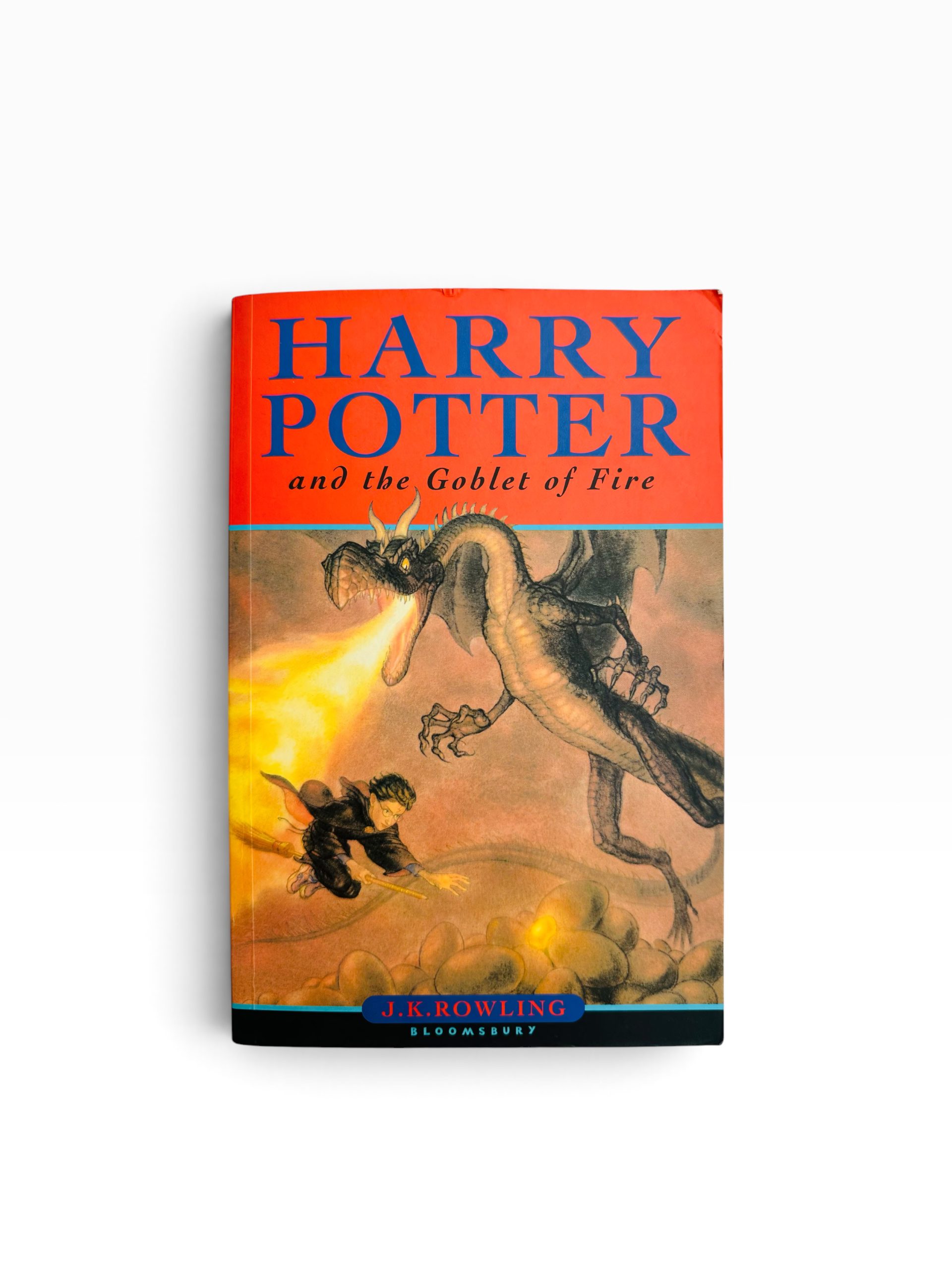 J.K. Rowling - Harry Potter And The Goblet Of Fire - First Paperback Edition 2000