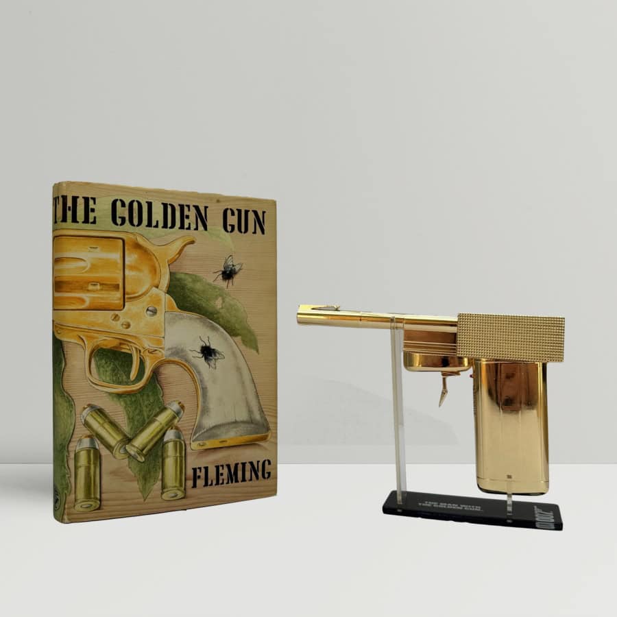 The Man With The Golden Gun First Edition With Replica Gun
