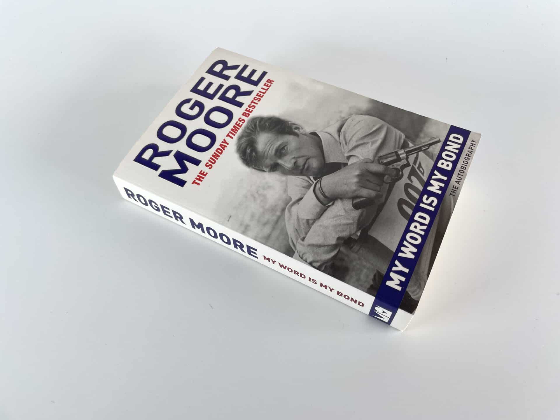 roger moore my word is my bond signed paperback 4